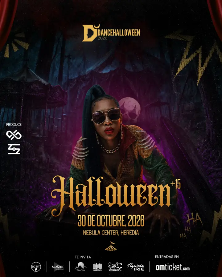 Flyer de DANCEHALLOWEEN