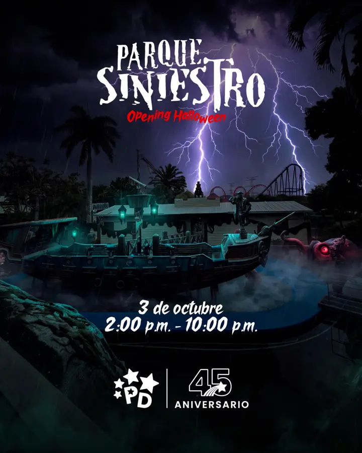 Flyer de PARQUE SINIESTRO